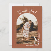 エレガントテラ結婚コッタの写真 サンキューカード (正面)