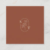 エレガントテラ結婚コッタの外装カード エンクロージャーカード (裏面)