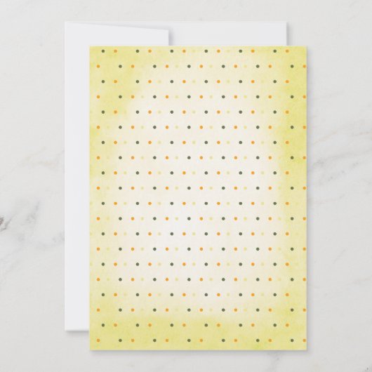 エレガントデイジーガーデンフローラ60th誕生日パーティー 招待状 (裏面)