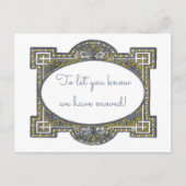 エレガントデコのフレームカスタマイズカード 案内ポストカード (正面)