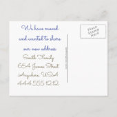 エレガントデコのフレームカスタマイズカード 案内ポストカード (裏面)