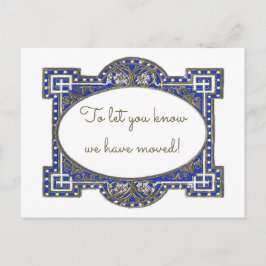 エレガントデコのフレームカスタマイズカード 案内ポストカード