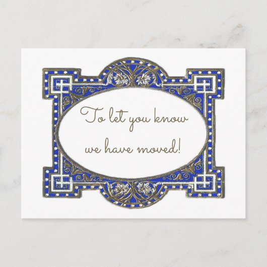 エレガントデコのフレームカスタマイズカード 案内ポストカード (正面)