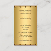 エレガントデザイン名刺 名刺 (裏面)