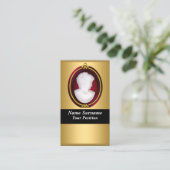 エレガントデザイン名刺 名刺 (スタンド正面)