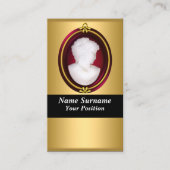 エレガントデザイン名刺 名刺 (正面)