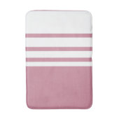エレガントデザイン、パタモダンーン、垂直ストライプ バスマット (正面縦)