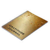 エレガントデザイン 感謝ジャーナル ノートブック (左側)