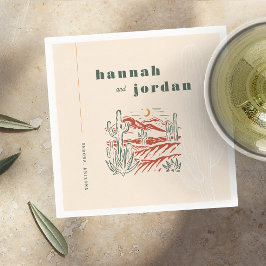 エレガントデザートカボス結婚のナプキン スタンダードカクテルナプキン