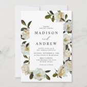 エレガントデニア結婚フローラ 招待状 (正面)