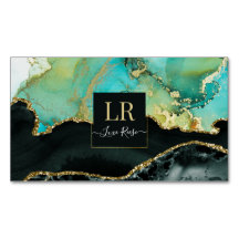 エレガントデュアルカラーと金ゴールド抽象芸術液体芸術     