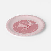 エレガントトナパーソナライズされたリパーティー ペーパープレート (アングル)