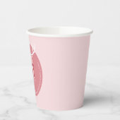 エレガントトナパーソナライズされたリパーティー 紙コップ (左)