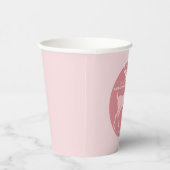 エレガントトナパーソナライズされたリパーティー 紙コップ (右)