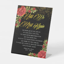 エレガントトルコ赤薔薇の葬儀詩