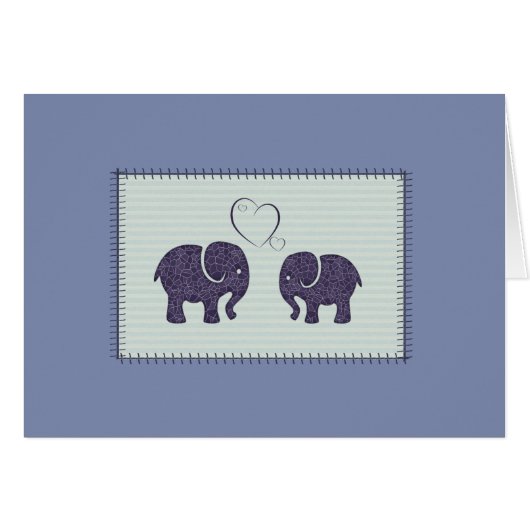 エレガントトレンディーかわいいゾウ (正面横)