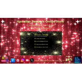 エレガントトレンディーガーリー金ゴールドビーズカーテングリッター 名刺