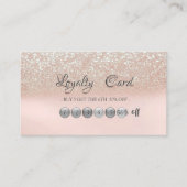 エレガントトレンディーグリッターロイヤリティカード ロイヤリティカード (正面)