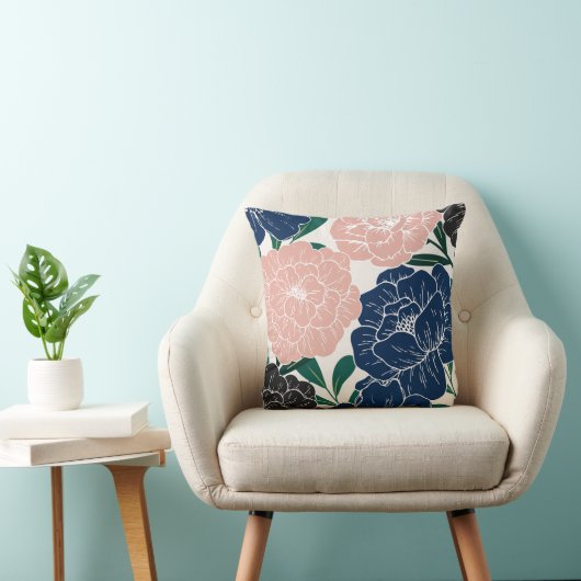 エレガントトレンディーフローラ装飾用クッション クッション (椅子)