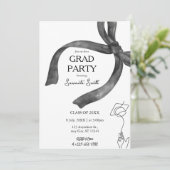 エレガントトレンディーブスタイリッシュラウド卒業 招待状 (スタンド正面)