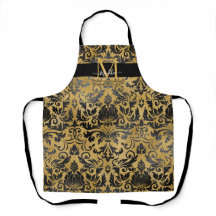 エレガントトレンディーブラックと金ゴールドグラムカスタムモノグラム