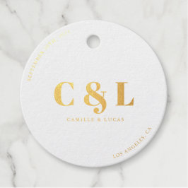 エレガントトレンディー結婚の フェイバータグ