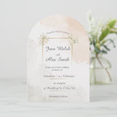 エレガントトレンディー結婚式招待状 招待状 (スタンド正面)