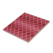 エレガントトレンディー金ゴールドフェイクグリッター タイル (側面)