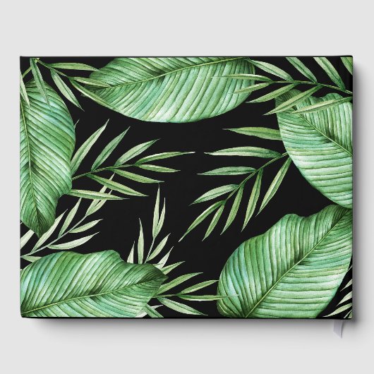 エレガントトロピカルウェディング ゲストブック (裏面)