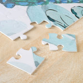 エレガントトンボ:水疑問に思色 ジグソーパズル (側面)