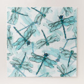 エレガントトンボ:水疑問に思色 ジグソーパズル (横)