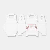 エレガントトーストバチェロレッテ可愛いユニークピンクリボン フェイバーボックス (折り畳みなし)