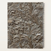 エレガントトープ革 プランナー手帳 (裏面)