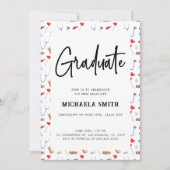 エレガントナース医療形態大学卒業生 招待状 (正面)