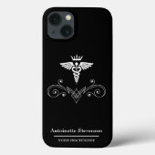 エレガントナース医 Case-Mate iPhoneケース (裏面)