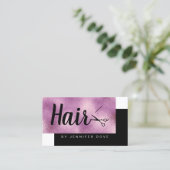 エレガントニワスタイリッシュトハサミ 名刺 (スタンド正面)