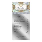 エレガントネイルサロンメイクアップアーティスト美容師 ラックカード (正面)