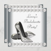 エレガントハイヒールバチェロレッテ 招待状 (正面/裏面)