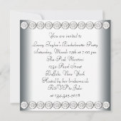 エレガントハイヒールバチェロレッテ 招待状 (裏面)