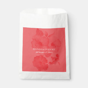 エレガントハイビスカス結婚ズ フェイバーバッグ