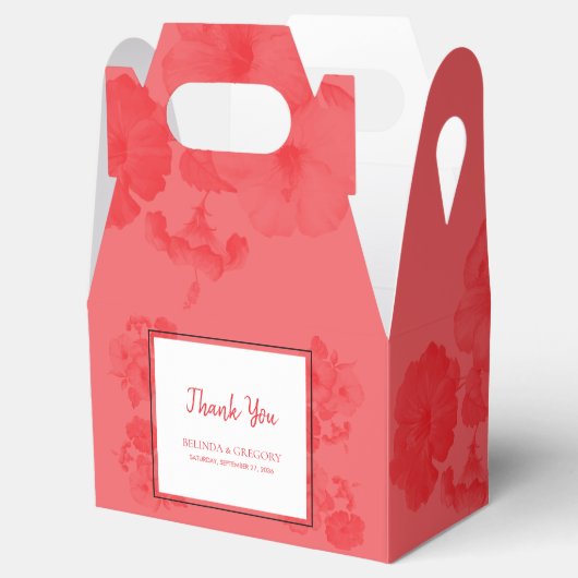 エレガントハイビスカス結婚ズ フェイバーボックス (オープン)