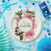 エレガントハッピーイースター紙プレート ペーパープレート (パーティー)