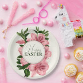 エレガントハッピーイースター紙プレート ペーパープレート (パーティー)