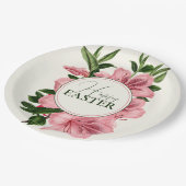 エレガントハッピーイースター紙プレート ペーパープレート (アングル)