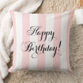 エレガントハッピーバースデー クッション (ブランケット)