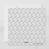 「エレガントハッピーホリデー」グリーティングカード シーズンカード (裏面)