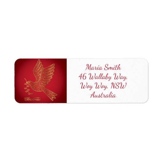 エレガントハト ラベル (正面)