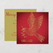 エレガントハト 招待状 (正面/裏面)