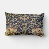 エレガントハニーサックルヴィンテージフローラ ランバークッション (裏面)