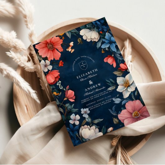 エレガントハロウィン結婚ズ 招待状